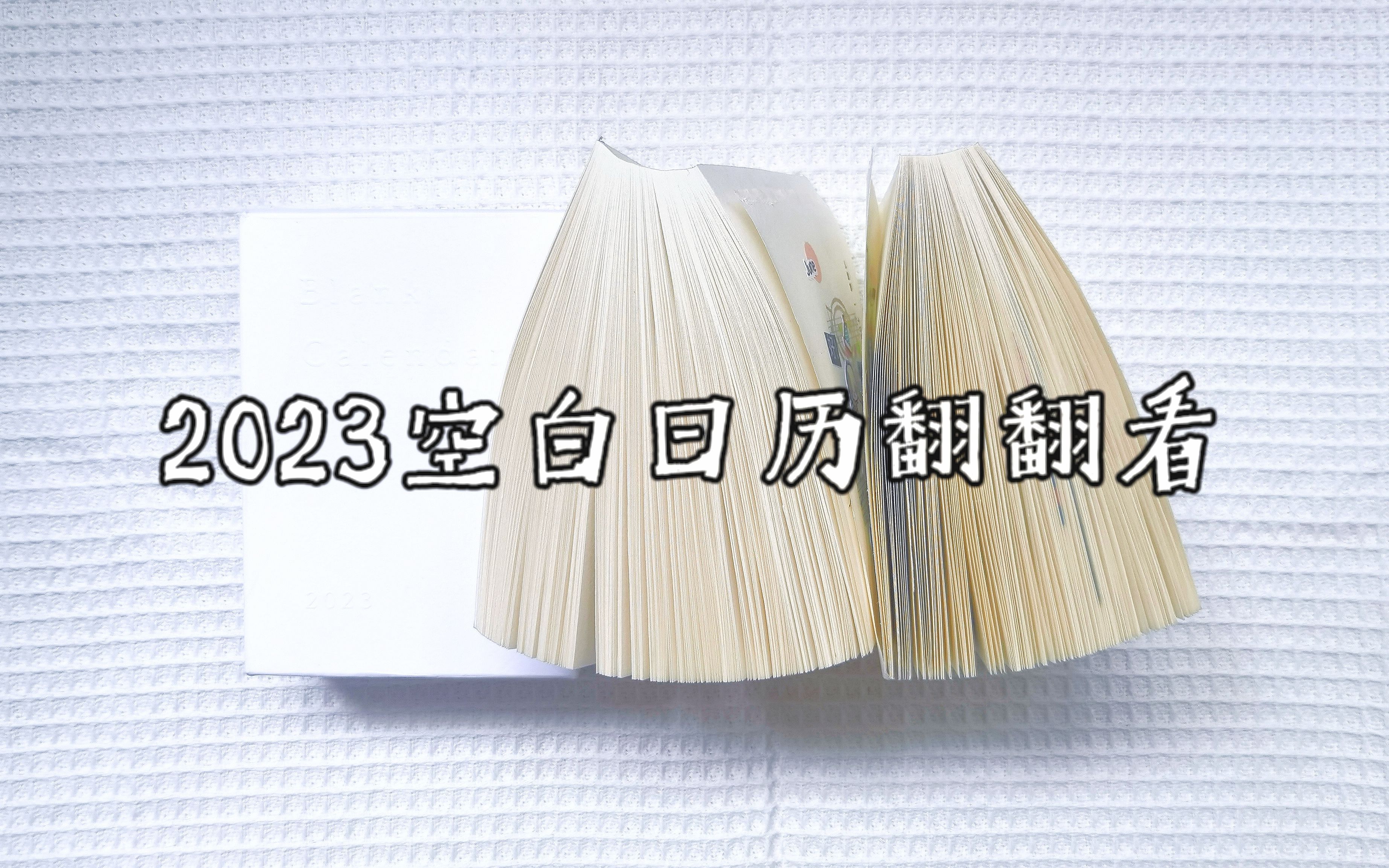 我贴完了一本365页日历!哔哩哔哩bilibili