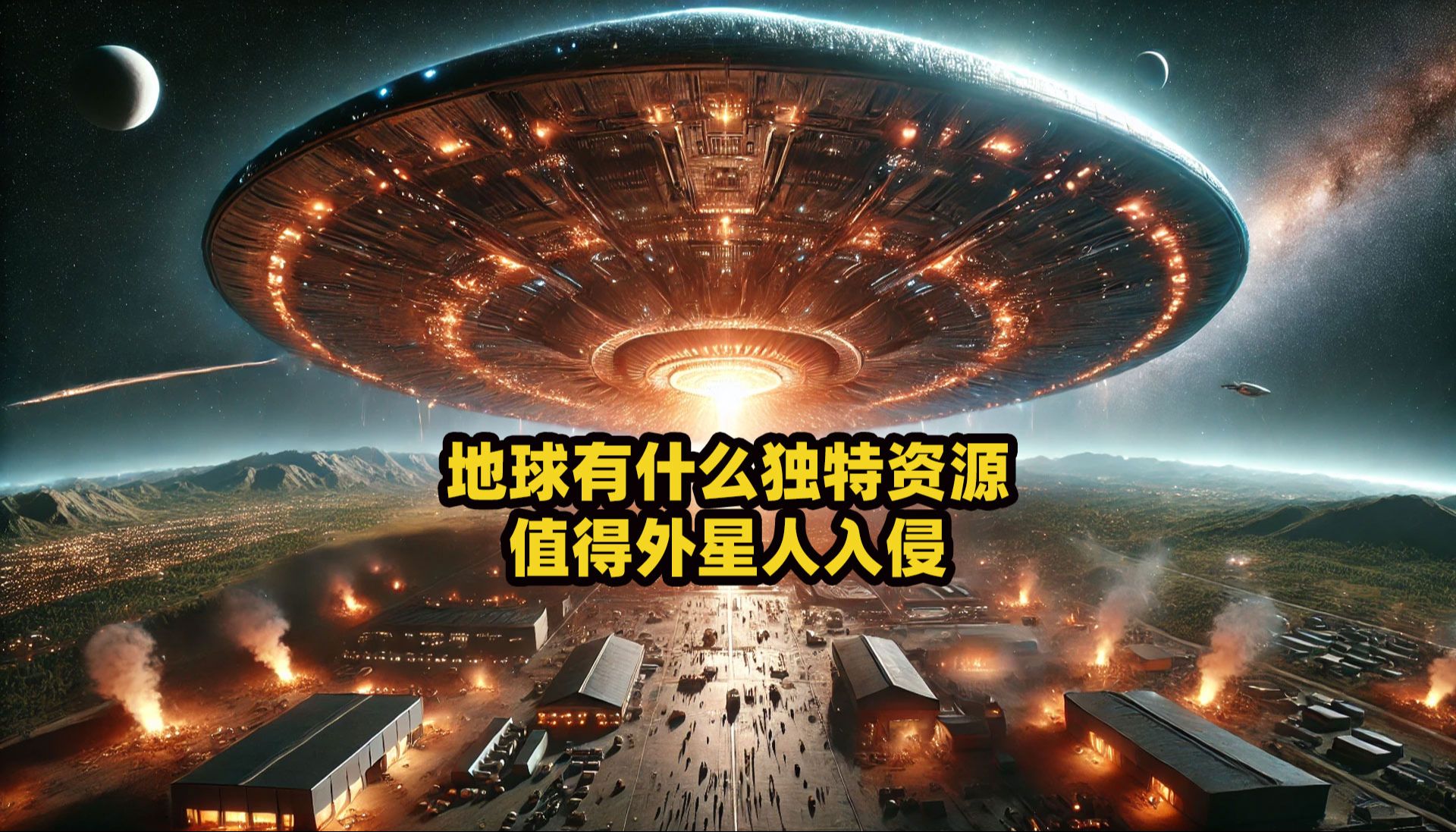 地球上有什么独一无二的资源值得外星人入侵?哔哩哔哩bilibili