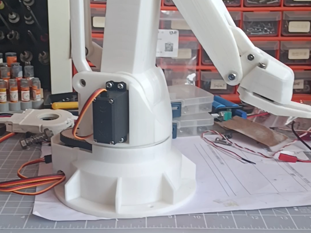 自制海豚机械臂硬件已经完成
