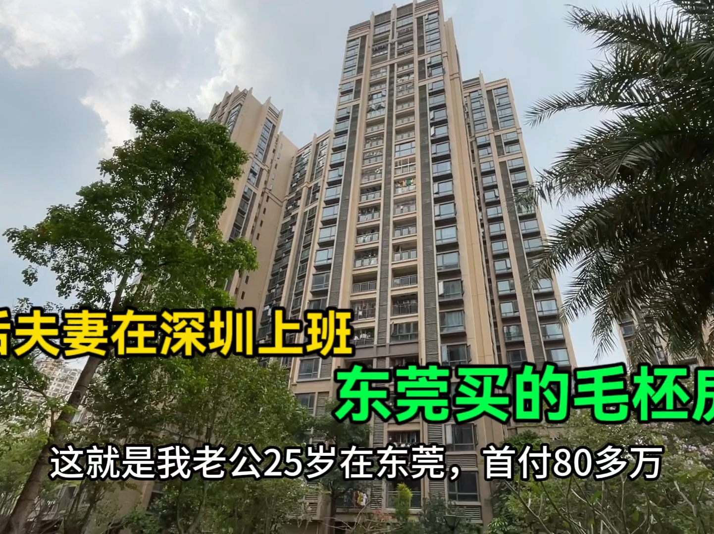 90后夫妻在深圳上班,花260万在东莞买毛柸房住,通勤来回2个小时哔哩哔哩bilibili