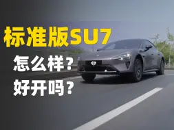 Descargar video: 小米SU7标准版好开吗？