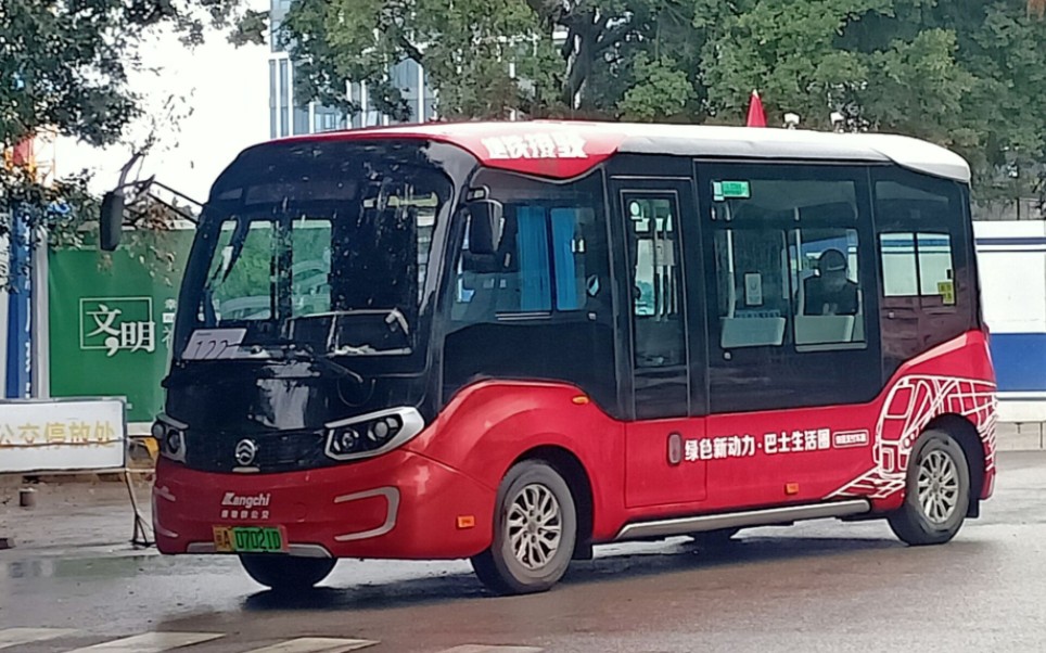 福州康驰新巴士122路公交车xml6606jeva0c1运行实录_哔哩哔哩_bili