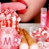 【LAMI FOOD】沉浸式吃播 粉色的零食甜点