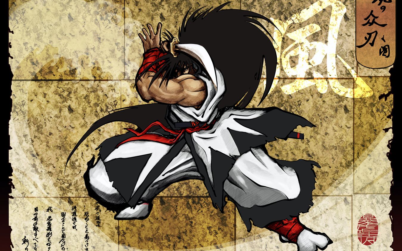 侍魂斩红郎无双剑 霸王丸无限连十割演示一下_哔哩哔哩_bilibili