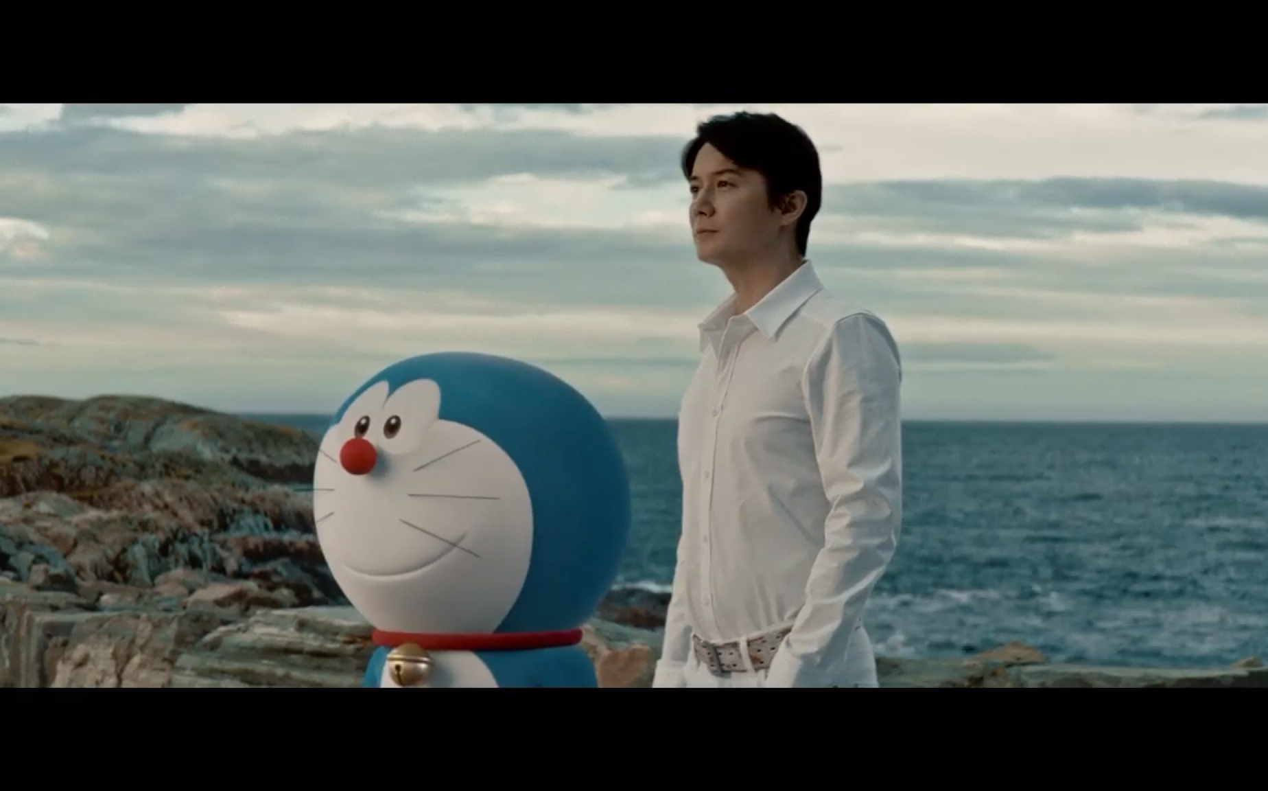 福山雅治哆啦a梦邓禄普轮胎2019最新广告