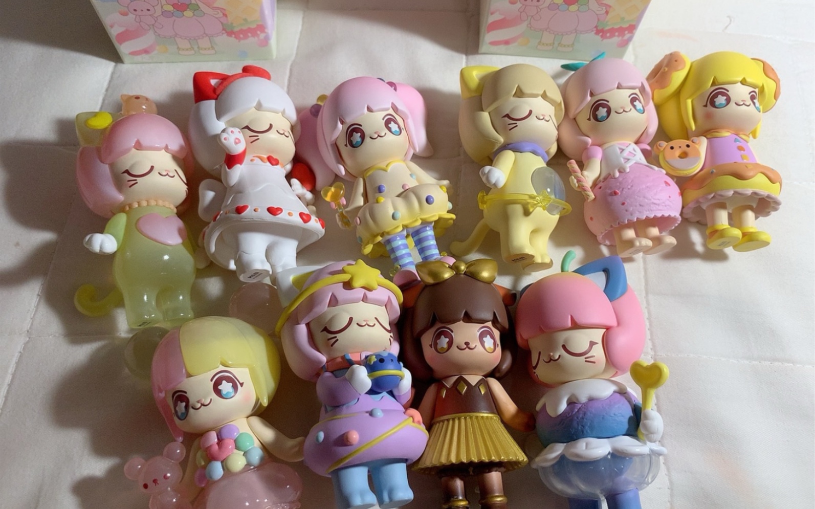 【kimmy and miki】甜品party~整套盲盒开箱~简单粗暴毫无制作,拍给