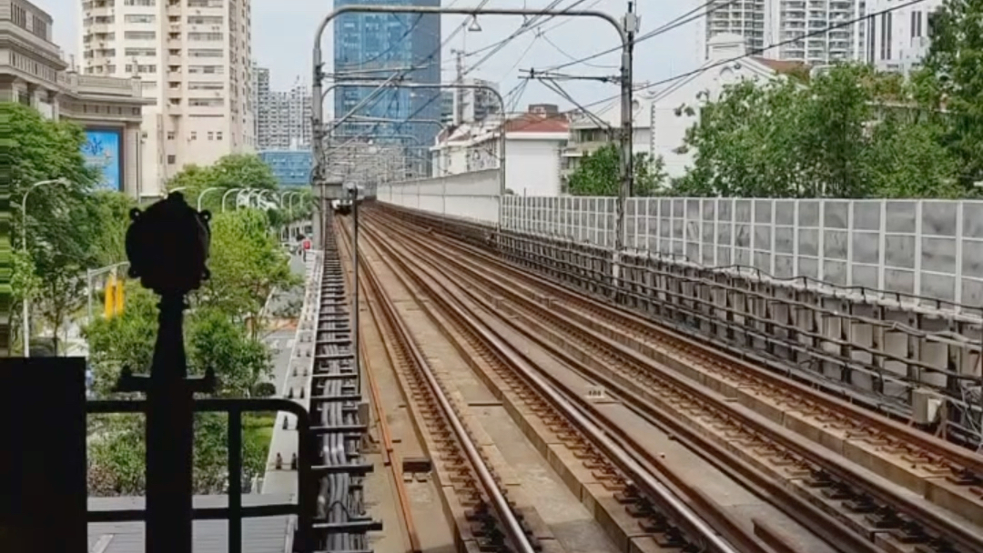 【上海地铁】4号线沿月星环球港进金沙江路(外圈运行)