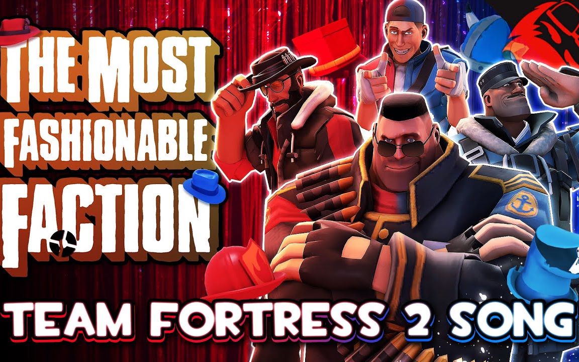 sfm中文字幕军团要塞2游戏同人歌曲最时髦的派系原作者thestupendium