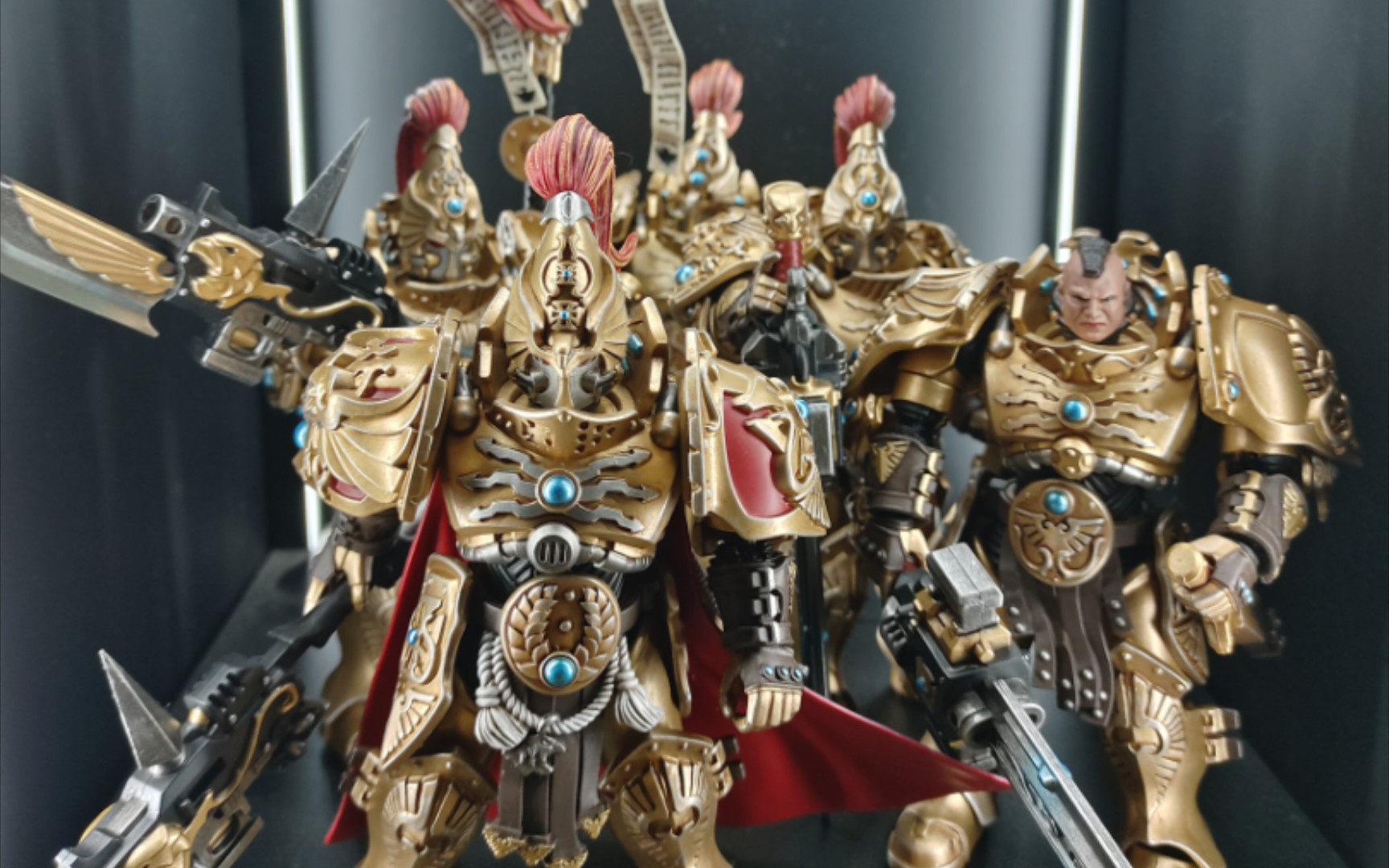 joytoy/暗源 战锤40k 帝皇禁军五人队