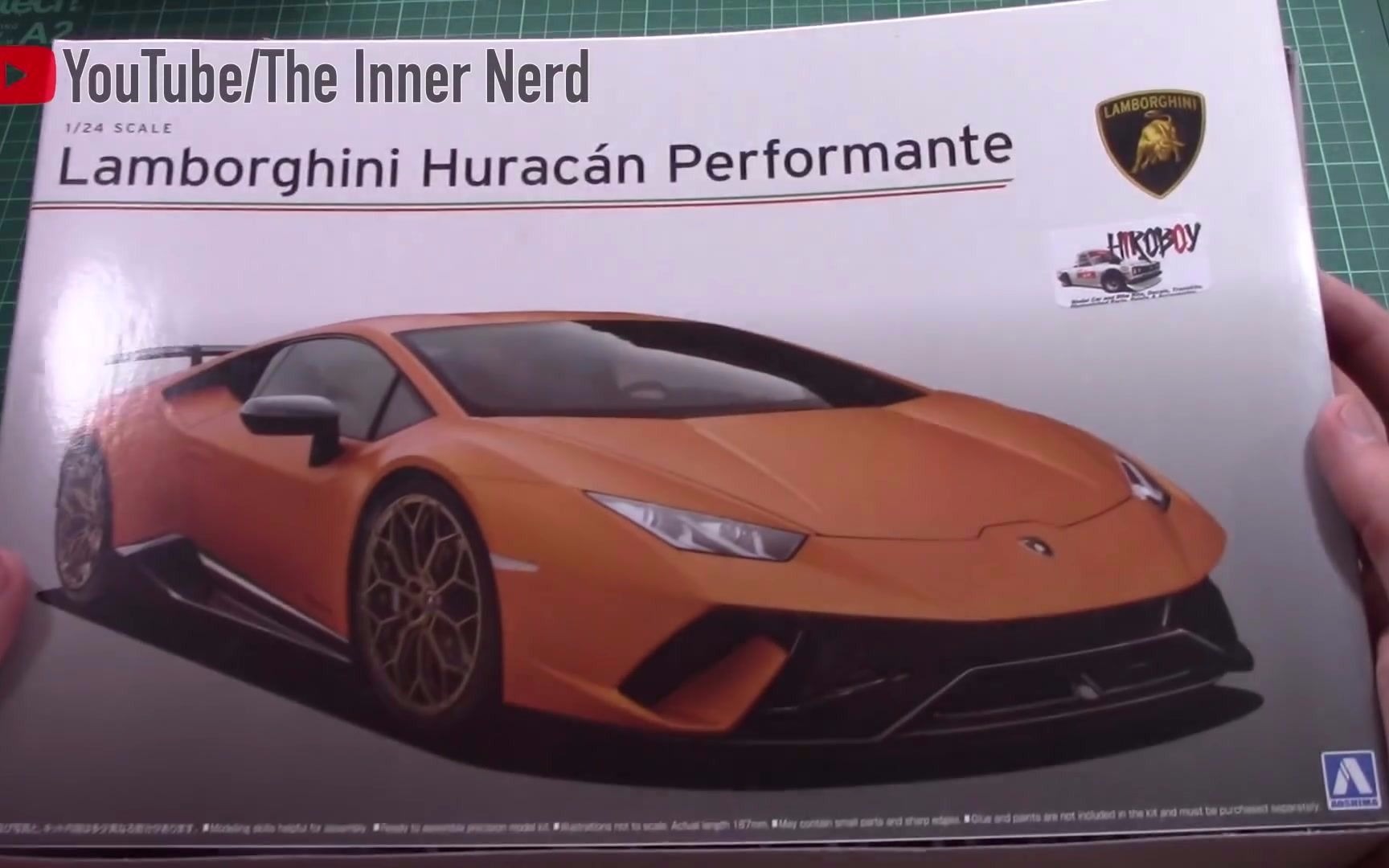 【搬运】青岛社 1/24 Lamborghini Hurac㡮 Performante 制作过程哔哩哔哩bilibili