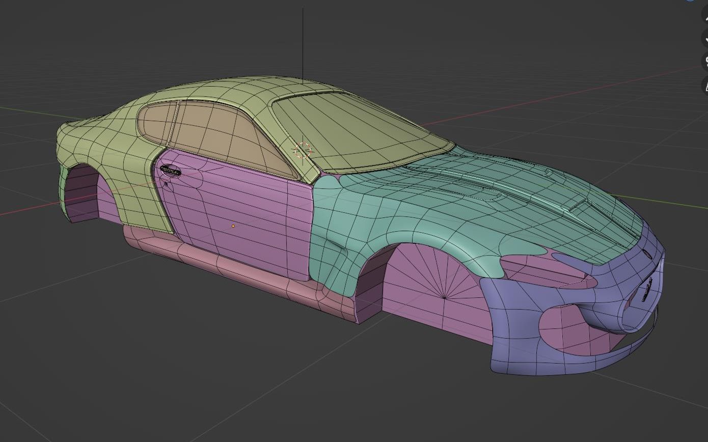 [图]3dmax玛莎拉蒂跑车GranTurismo建模