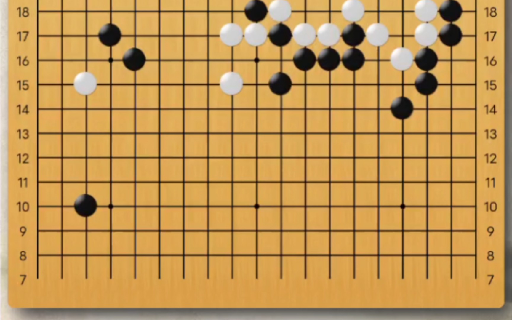 每日一题(34),101围棋网3k手筋题