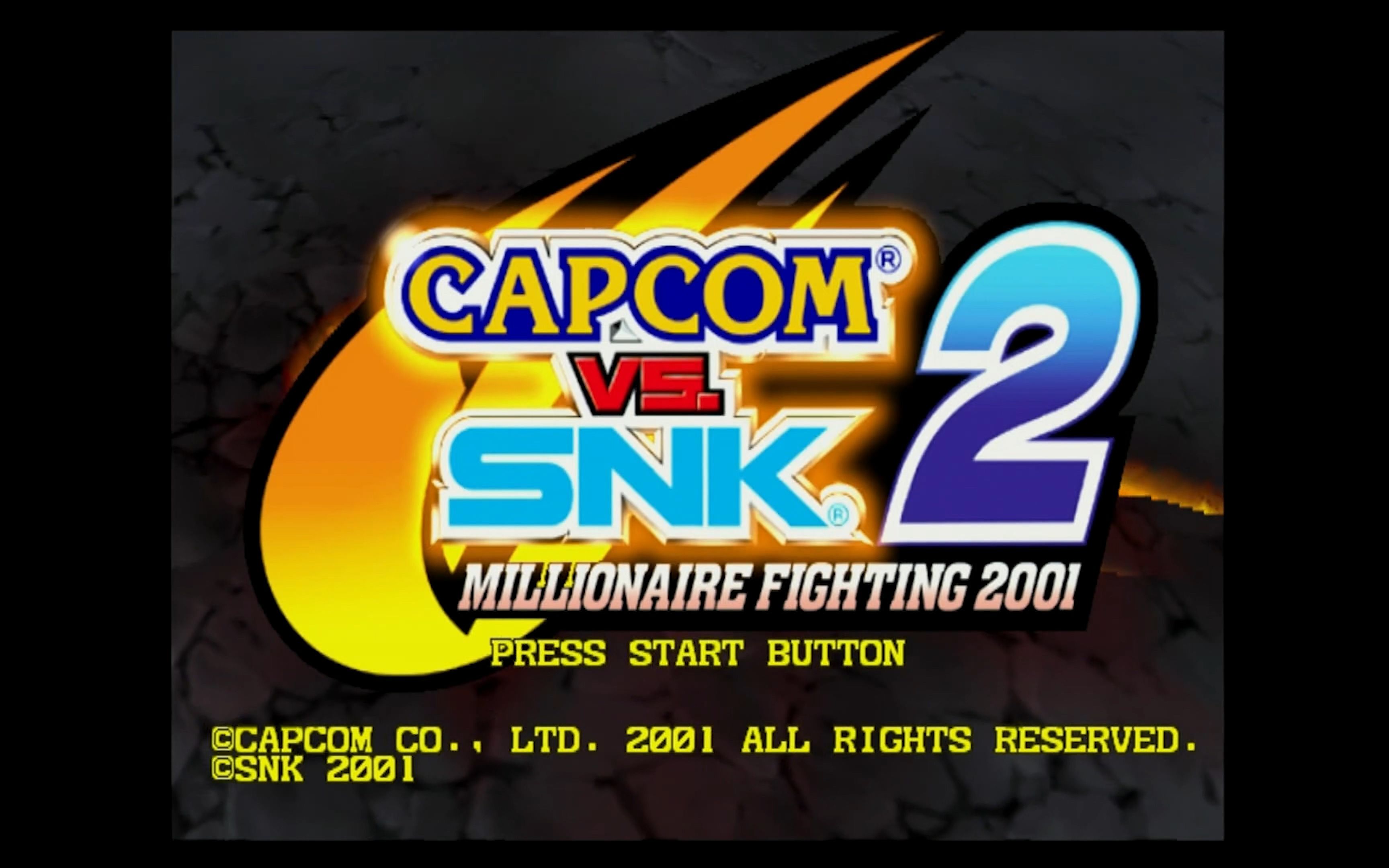 [图]PS2 Capcom vs. SNK 2 Millionaire Fighting 2001