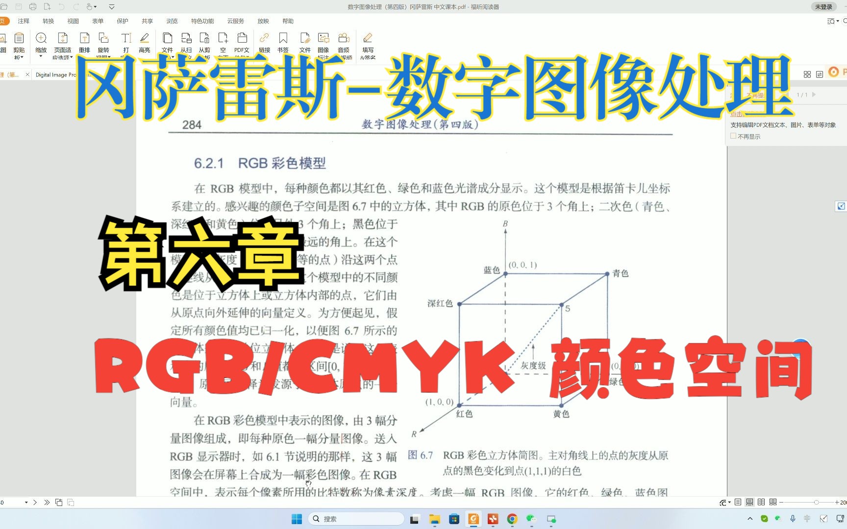 4.彩色模型2CMYRGB颜色空间【冈萨雷斯数字图像处理】哔哩哔哩bilibili