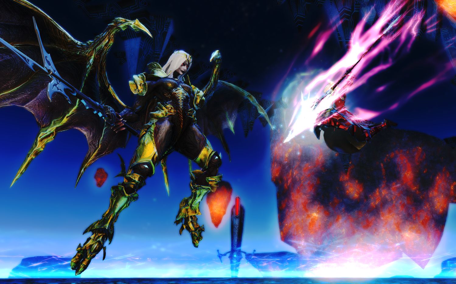 【最终幻想14】龙骑士70级6分钟木桩展示