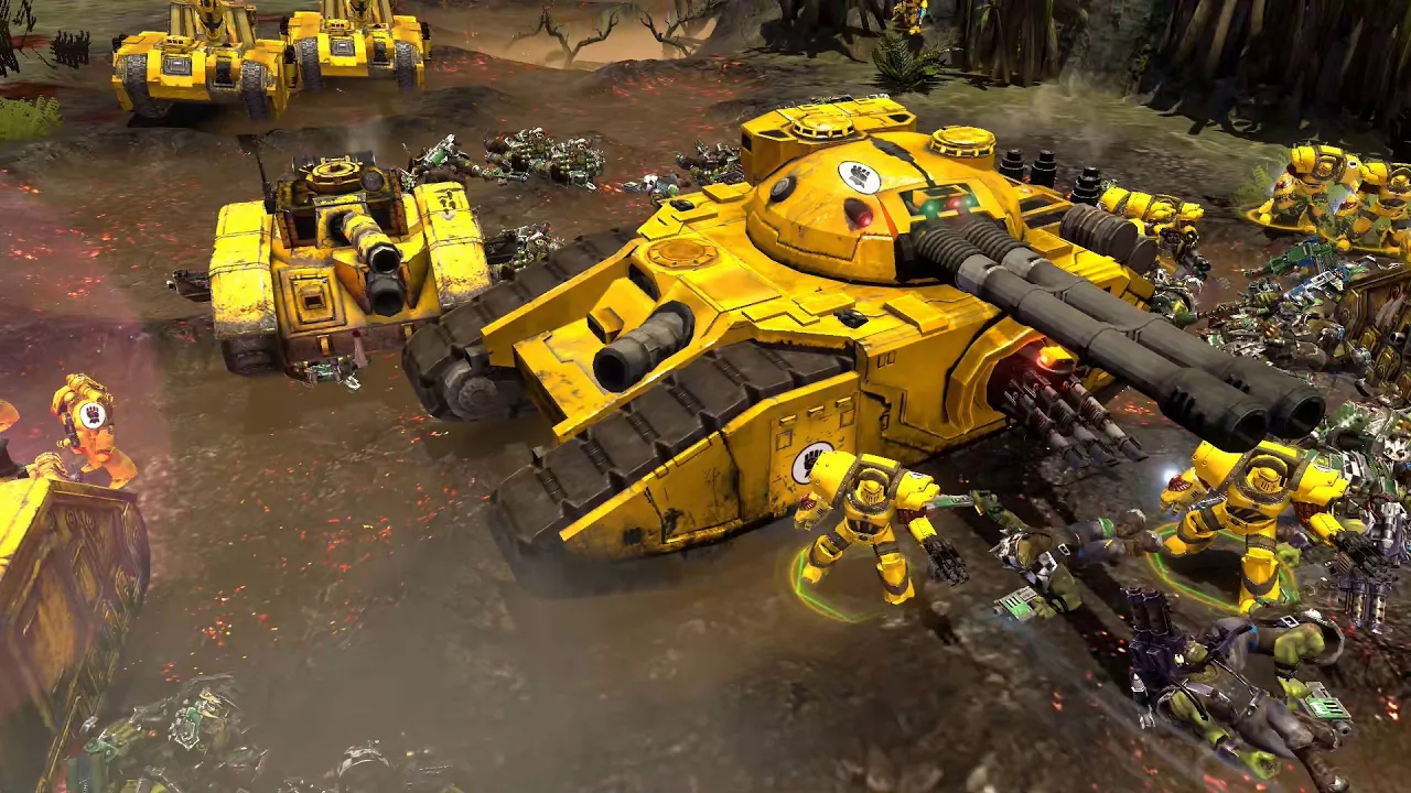 战锤30k——帝国之拳vs欧克兽人