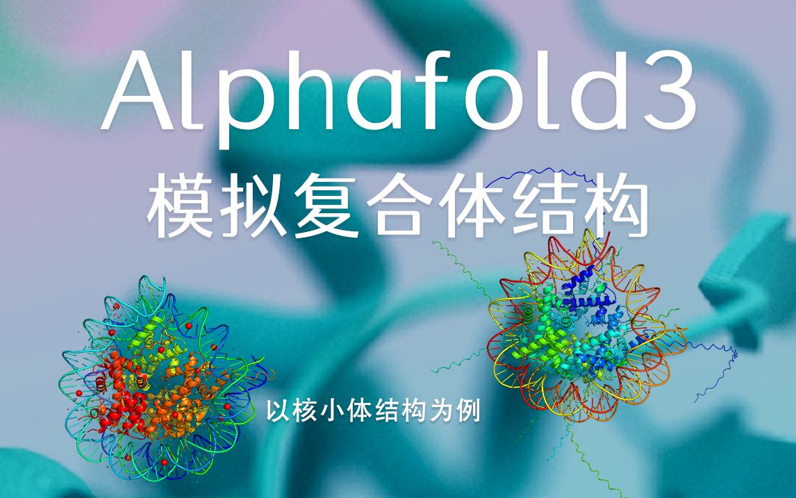 Alphafold3模拟复合体结构以核小体为例哔哩哔哩bilibili