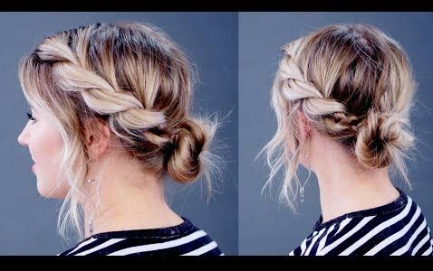 【milabu】一日发型:超简单的缠绕发型