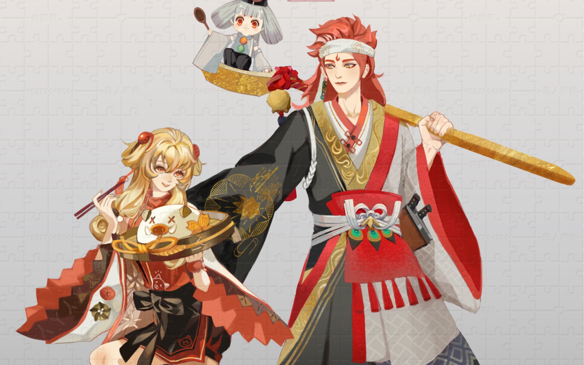 【阴阳师同人】食灵饭笥喊你 开饭 啦!