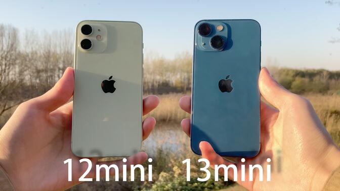 小屏旗舰相差有多少？iPhone 12mini对比13mini 好像没什么区别