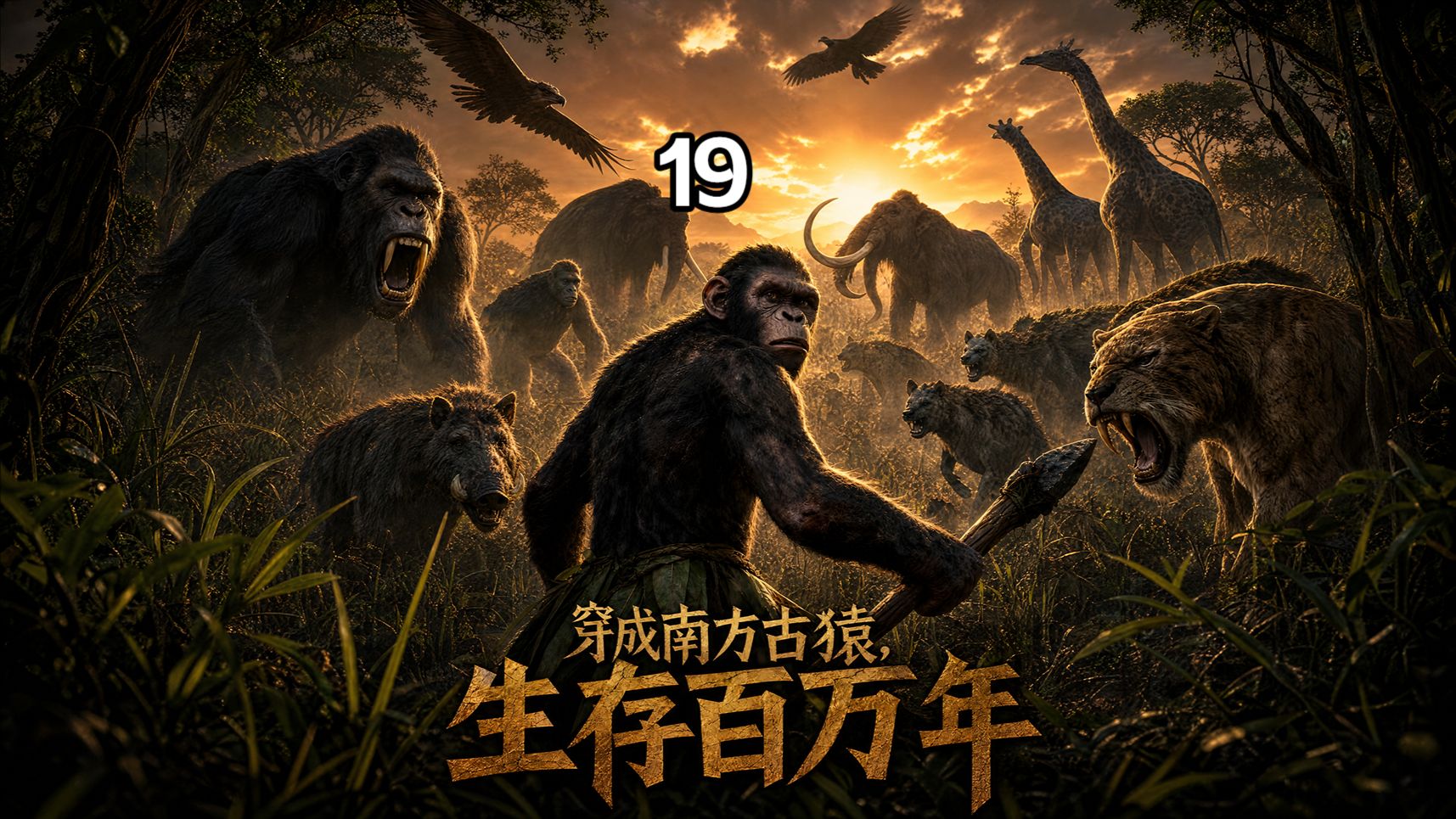 第三季！第19集：穿成南方古猿，开局落在400W年前的非洲大草原，怎么活？107