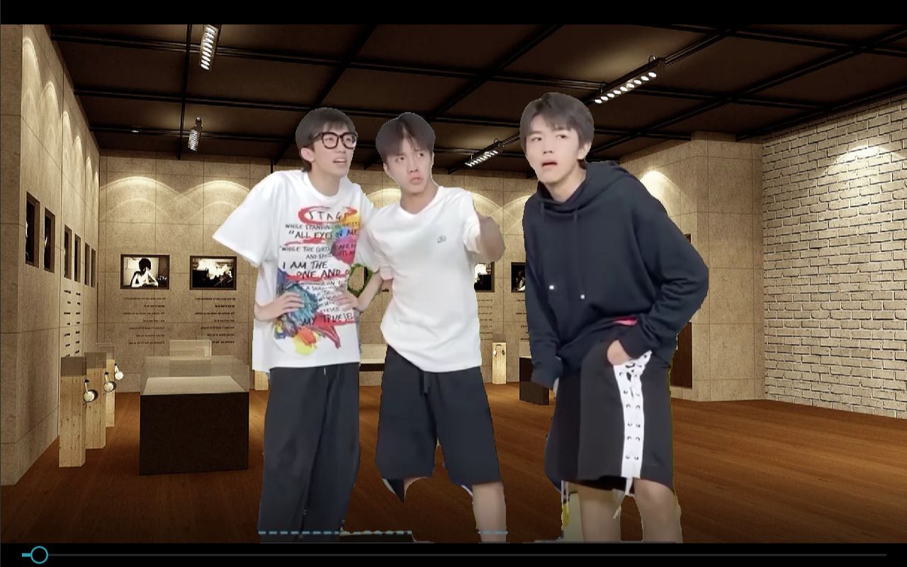 当林墨孙亦航傅韵哲在博物馆古今变装?_哔哩哔哩_bilibili