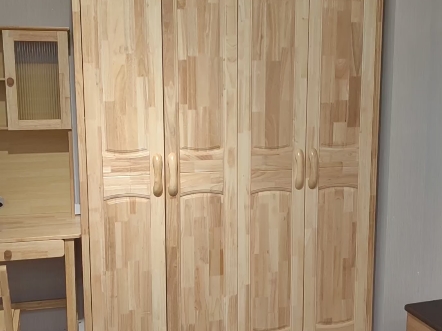 【实木家具】原木衣柜|环保卧室储物柜