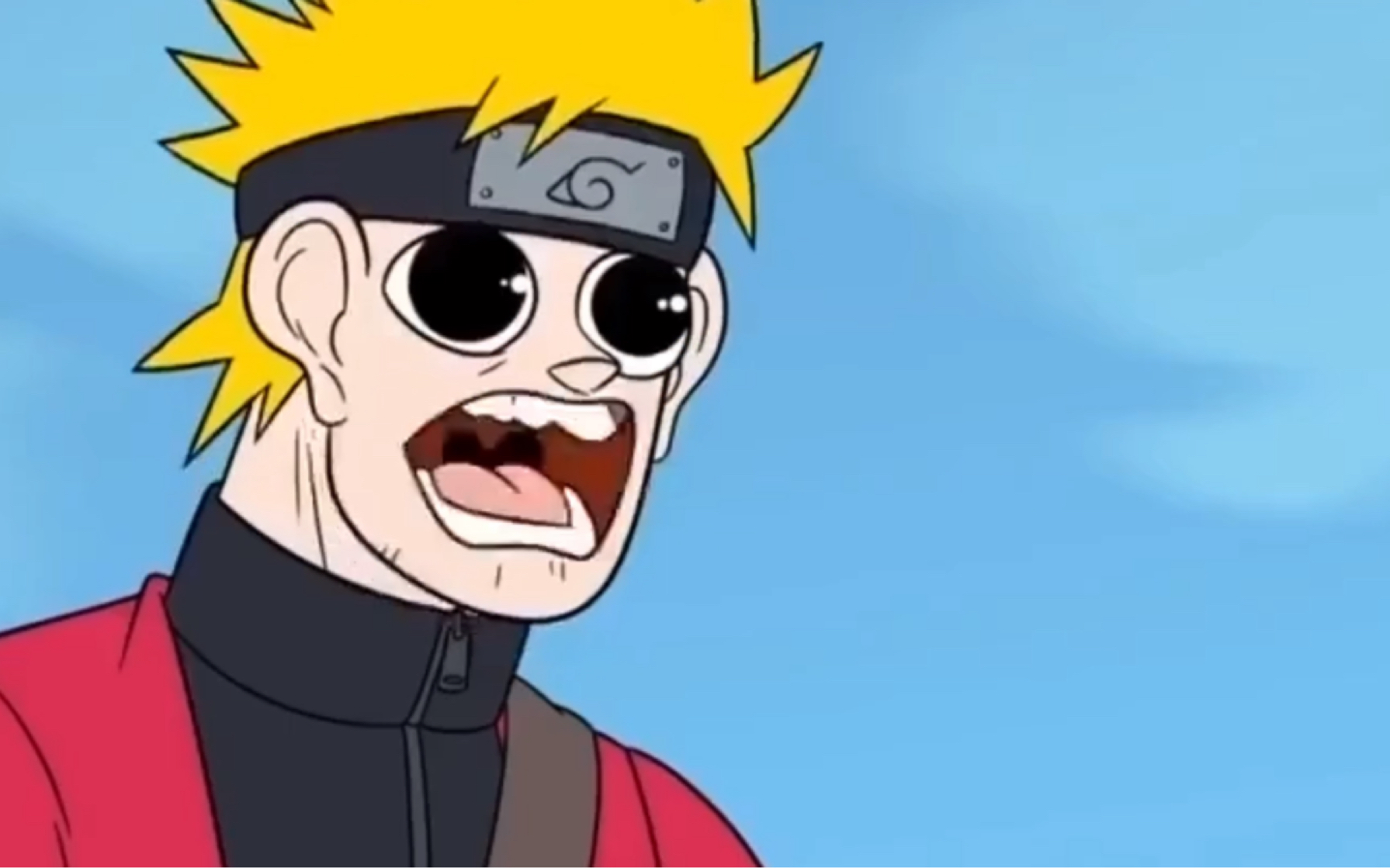 【火影炸裂恶搞配音】鸣人:打代码you!