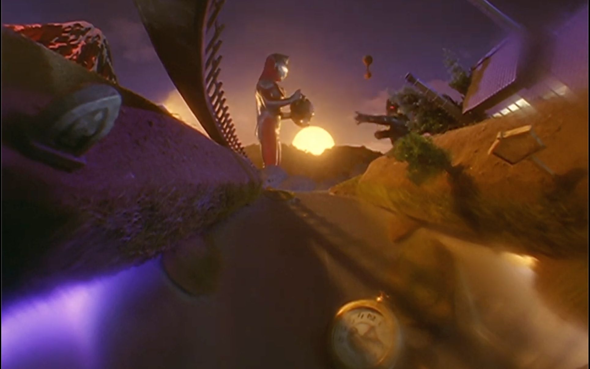 【奥特圣地巡礼project2】戴拿奥特曼 tv 第十二话 怪盗希玛拉 圣地