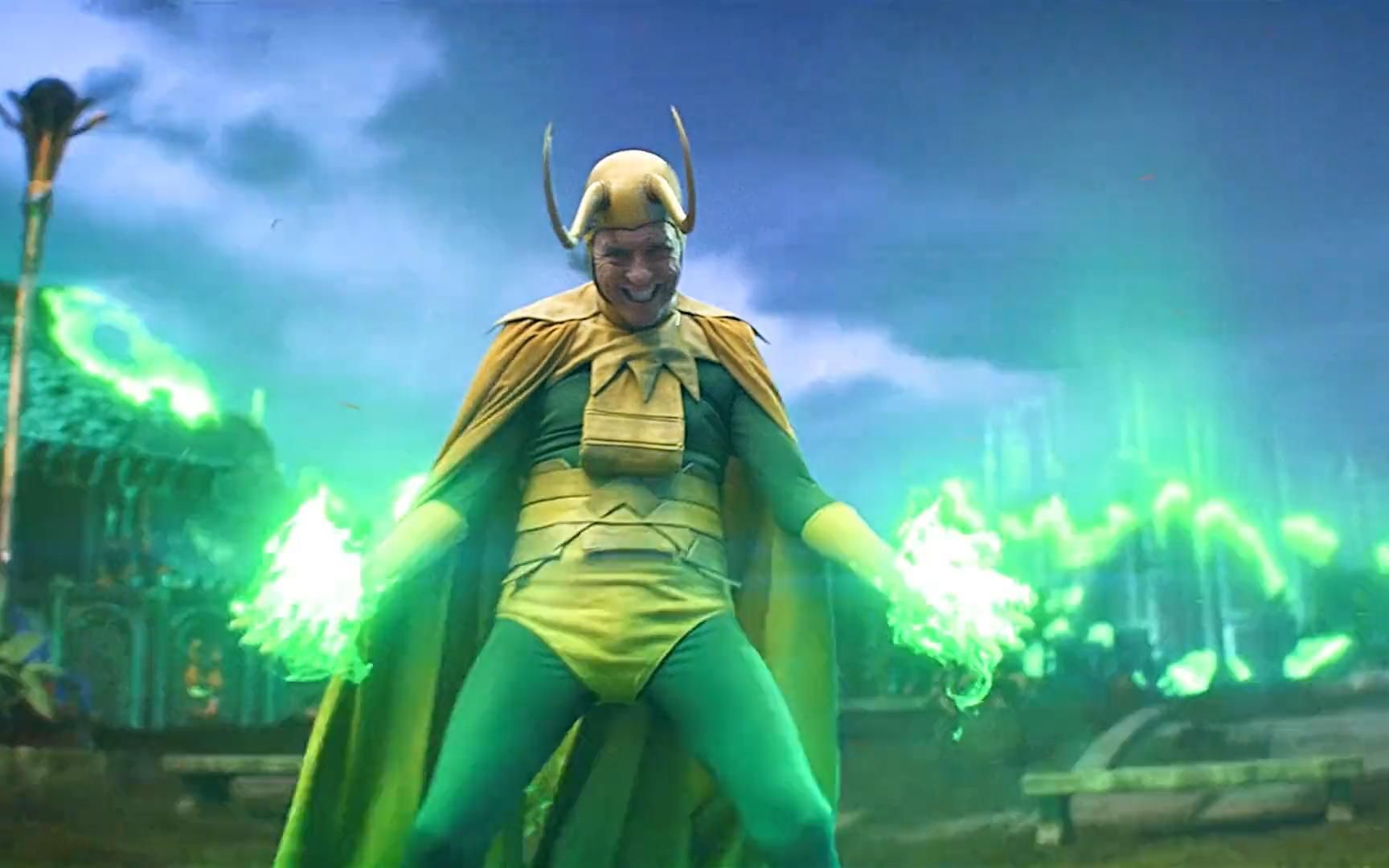 老年洛基阿斯加德平地起,主世界洛基变个披风撩自己!