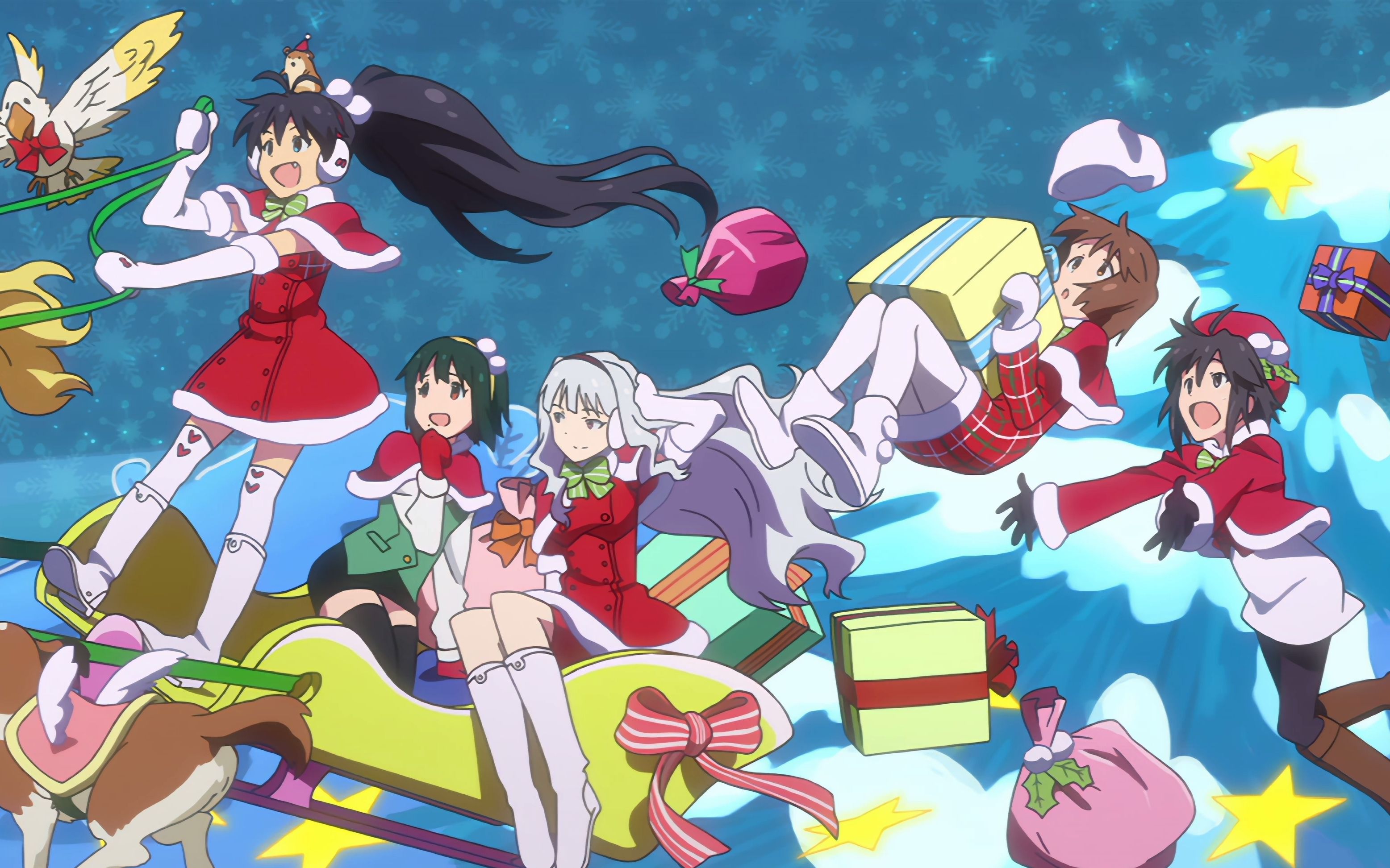 【4k120帧hdr】偶像大师ed22 happy christmas