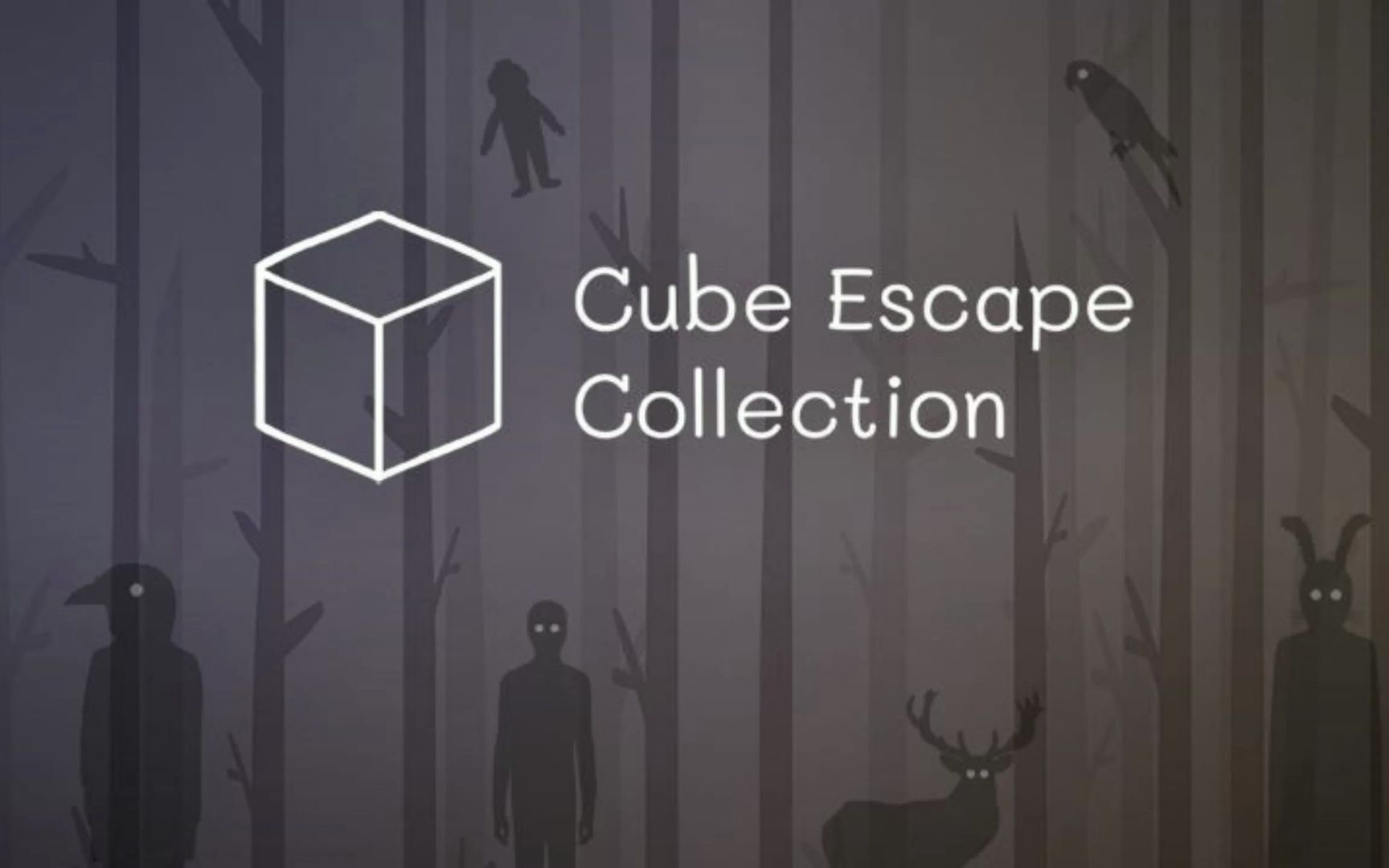 [图]花夏数娱苹果IOS账号游戏推荐: 「逃离方块合集-Cube Escape Collection」-内购完整版dlc，绣湖工作室发行的解谜冒险游戏