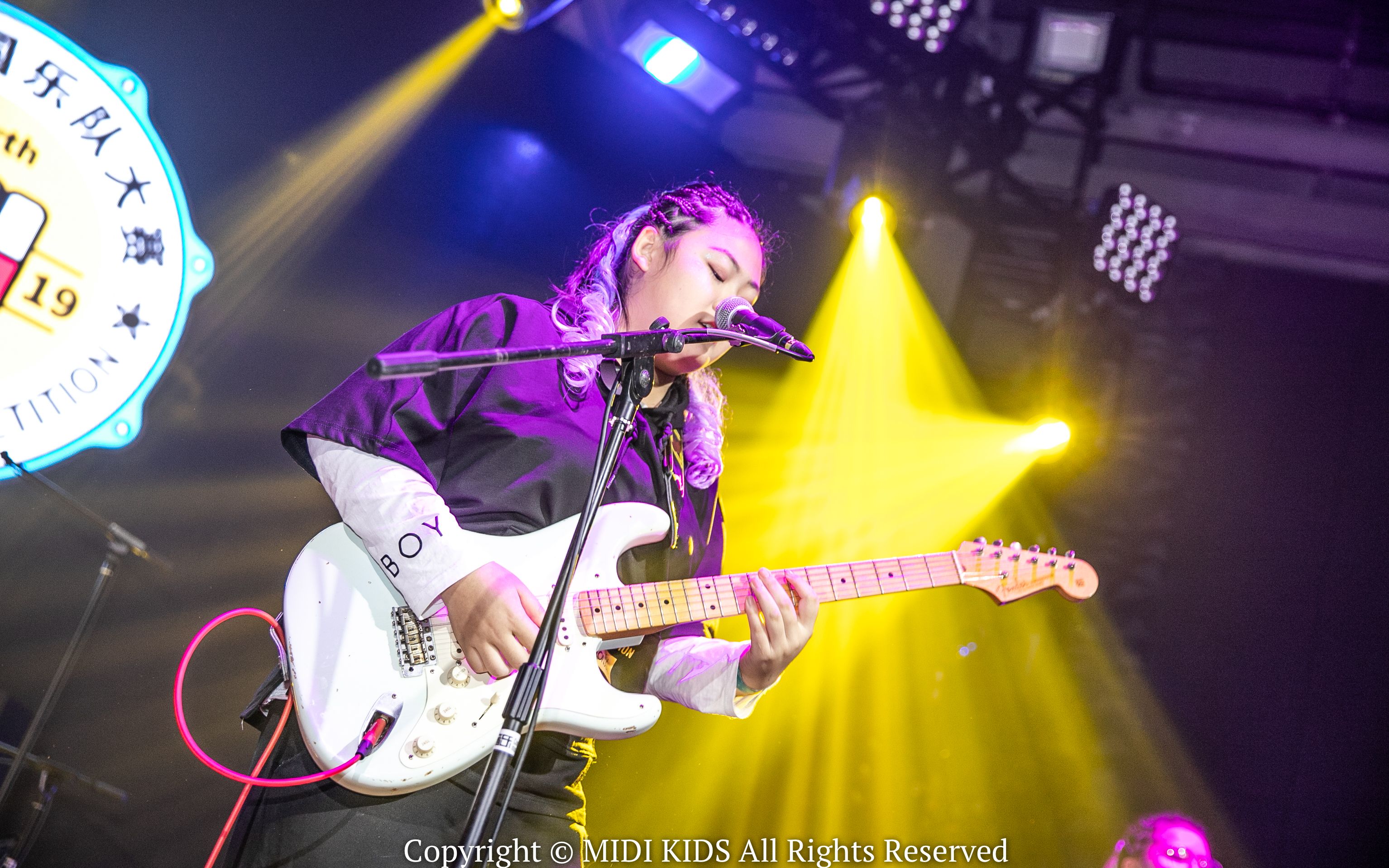 2019孩迷全国乐队大赛少年组冠军——cool,现场演奏原创funk歌曲《追