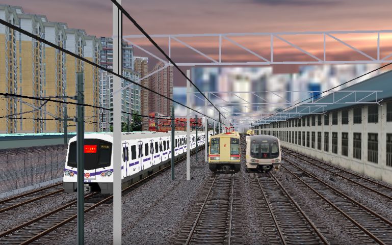 【hmmsim2】广州地铁1号线pov(花地湾→西朗)