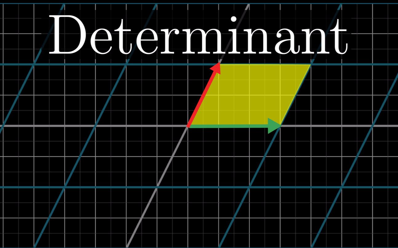【熟肉】线性代数的本质 - 05 - 行列式