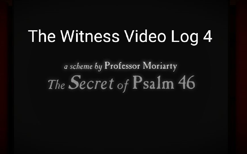 [图]《The Witness》诗篇四十六的秘密（The Secret of Psalm 46）