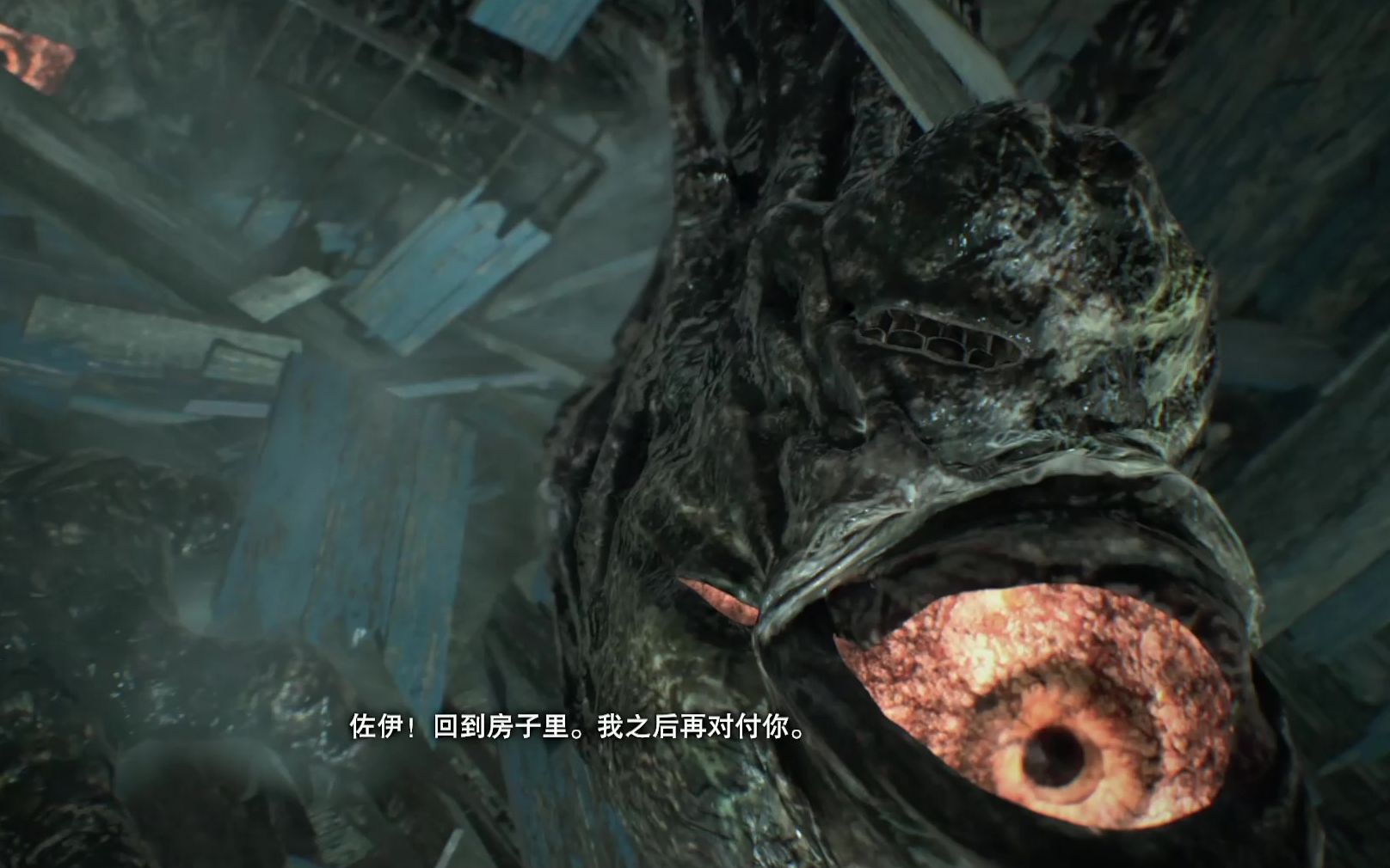 【生化危机7】p11又杀了一次浓眉大眼的贝克 救下米娅进入沉船了_哔哩