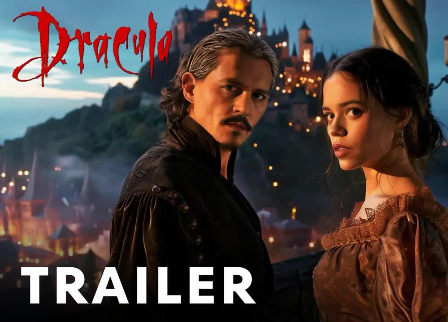 德古拉 (2025) - 预告片 约翰尼·德普,珍娜·奥尔特加