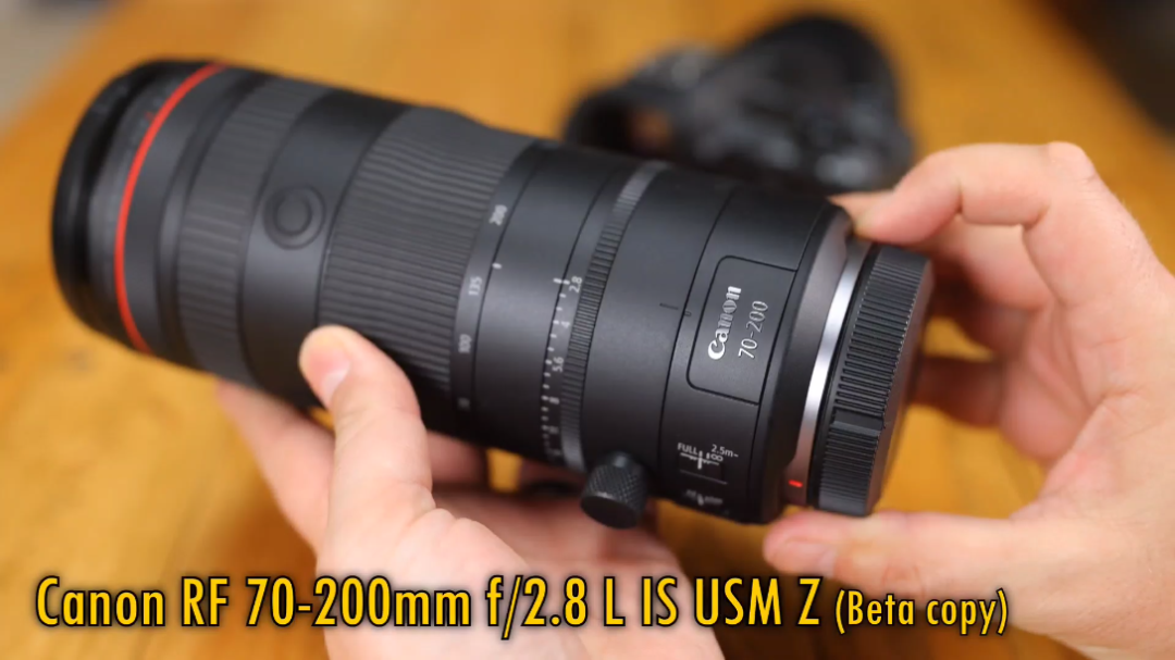 仅售2999美元!实测佳能新品RF70200mm F2.8 L IS USM Z电动变焦镜头,15组18片结构,内变焦,11片光圈叶片,最近对焦距离0.49…哔哩哔哩bilibili