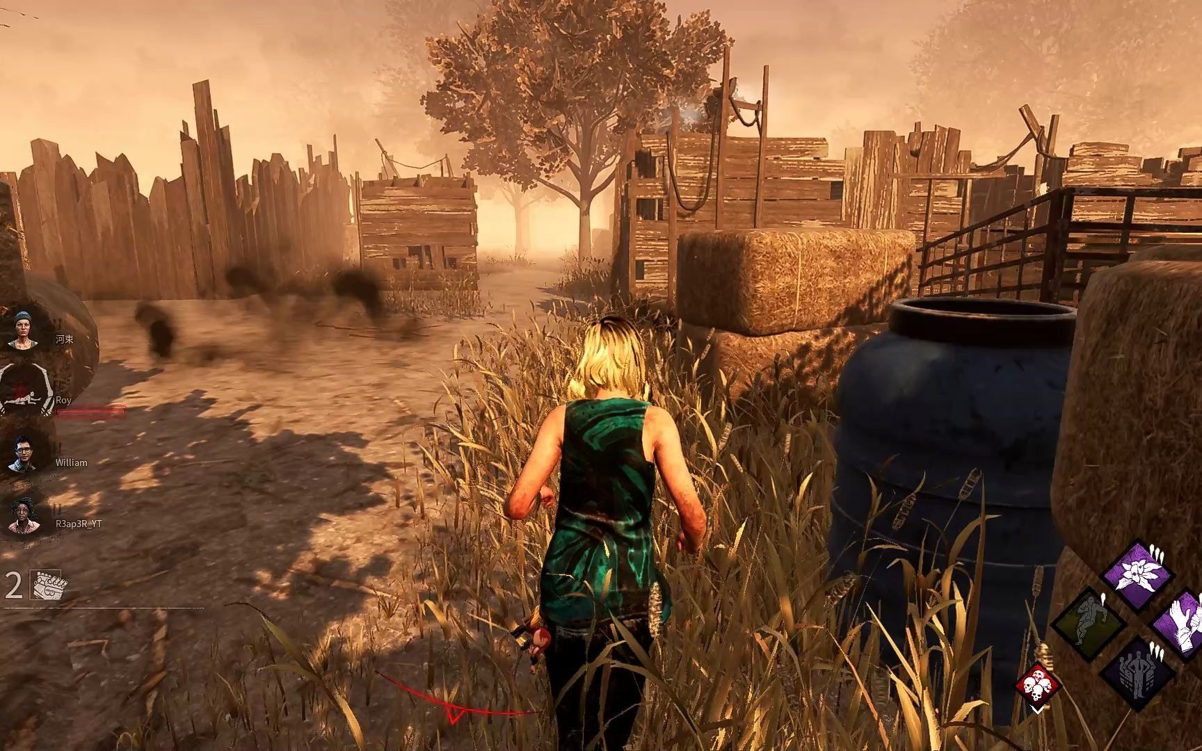 [河束黎明杀机]妮娅偶遇护士小姐姐2_网络游戏热门视频