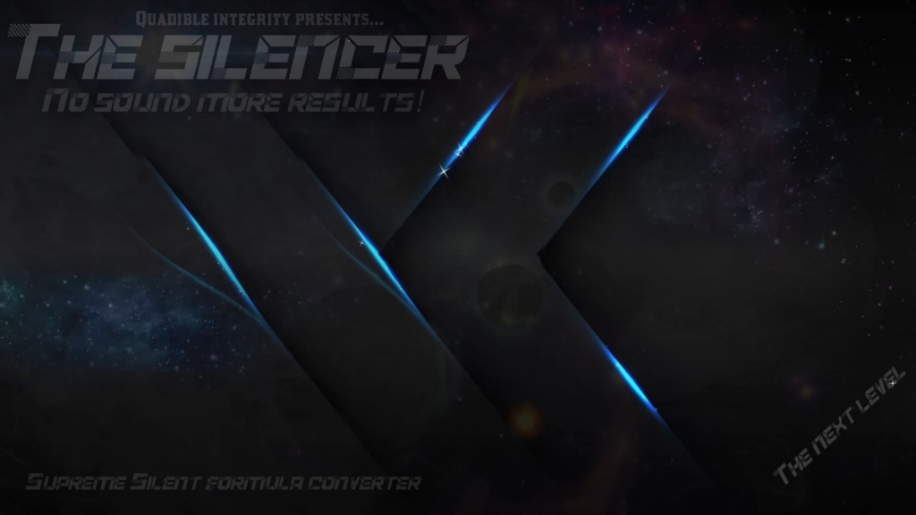 thesilencer消音器游戏规则改变者欢迎来到下一层级