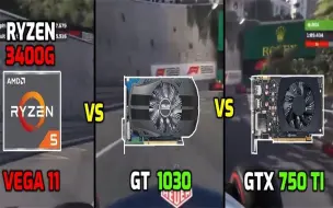 Télécharger la video: R5 3400G (Vega 11) vs GT 1030 vs GTX 750Ti    游戏性能测试对比          1080P视频