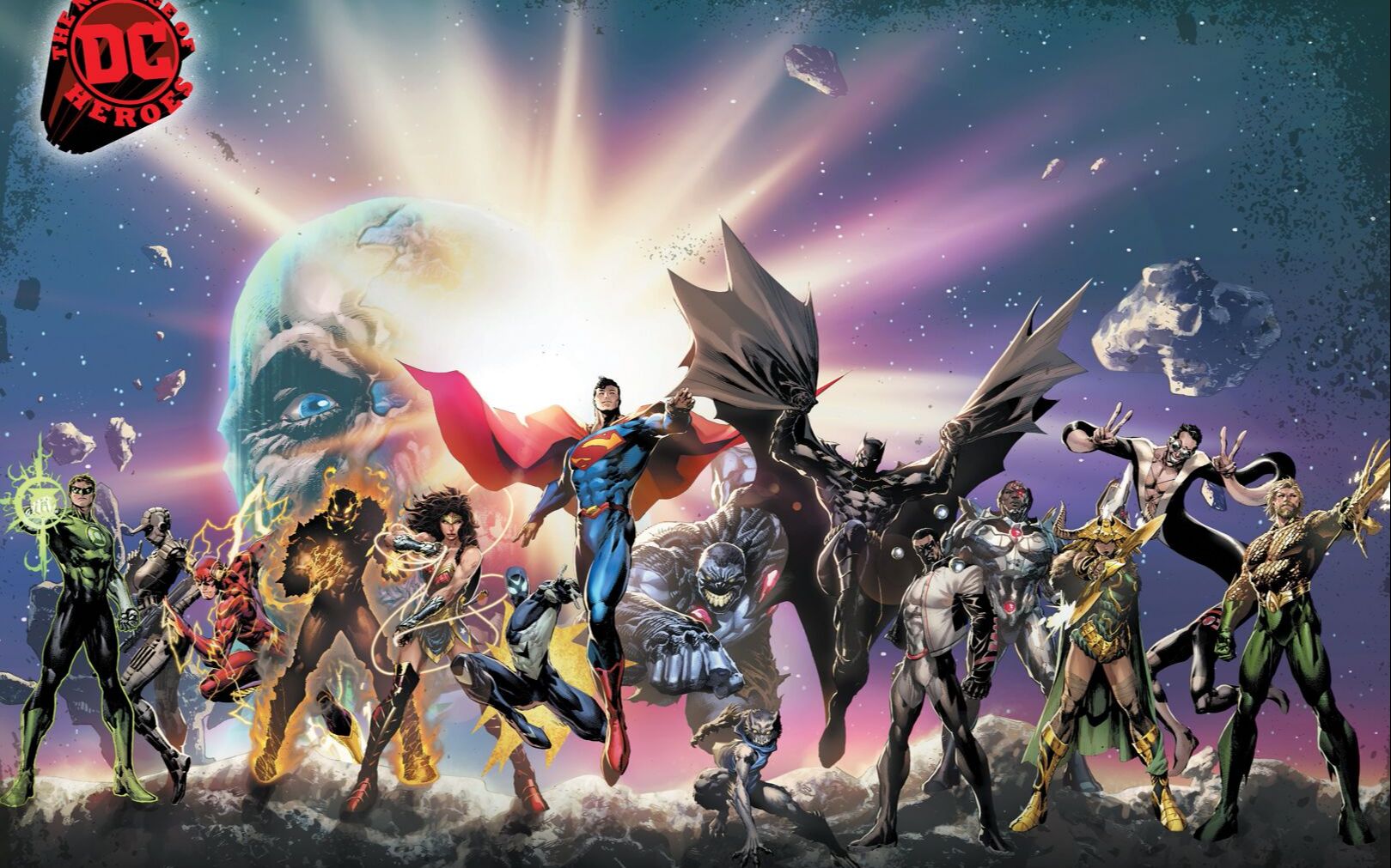 正义联盟无限bgm搭配dc电影宇宙画质重修版