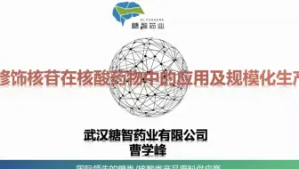 修饰核苷在核酸药物中的应用及规模化生产