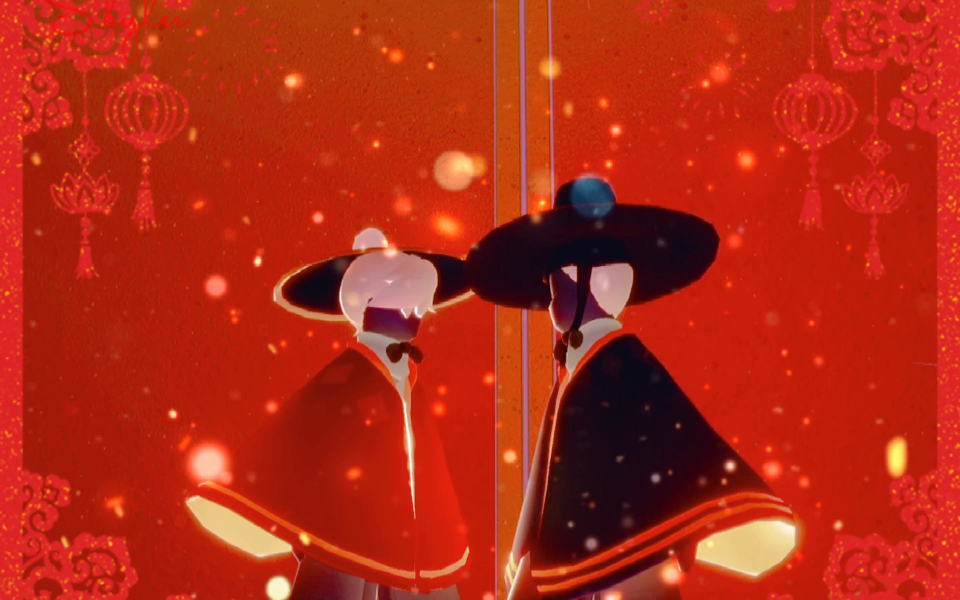 活动  【sky光遇61酱酱剪辑】【箬笠cp】十里红妆,必不负君