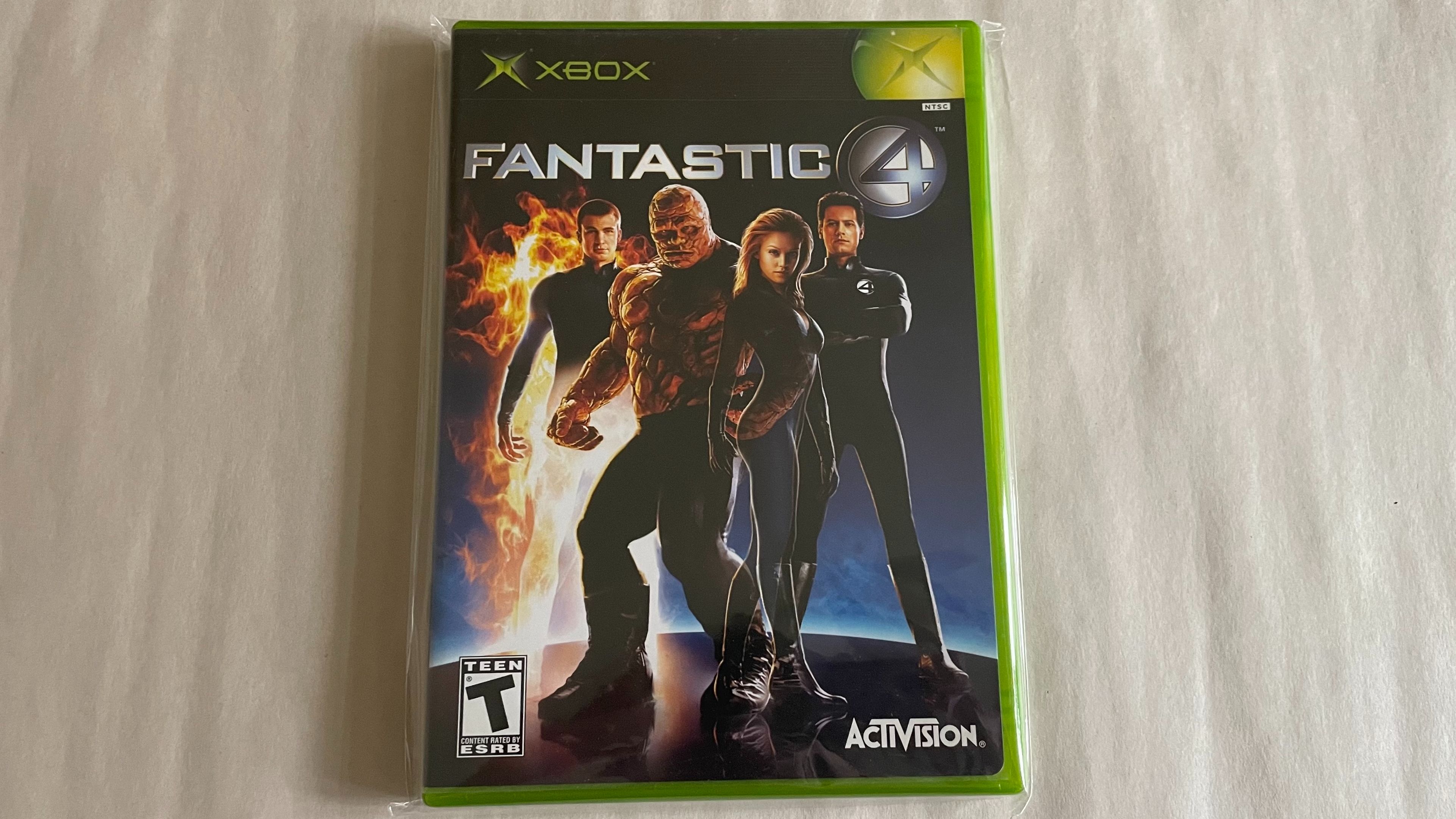 神奇四侠 Fantastic 4 美版 xbox 实体试玩