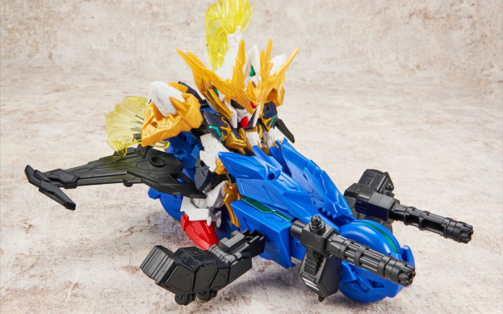 [可搭配以前sd三国创杰的摩托车]万代9月23日 一般发售 sd群英 赵云00