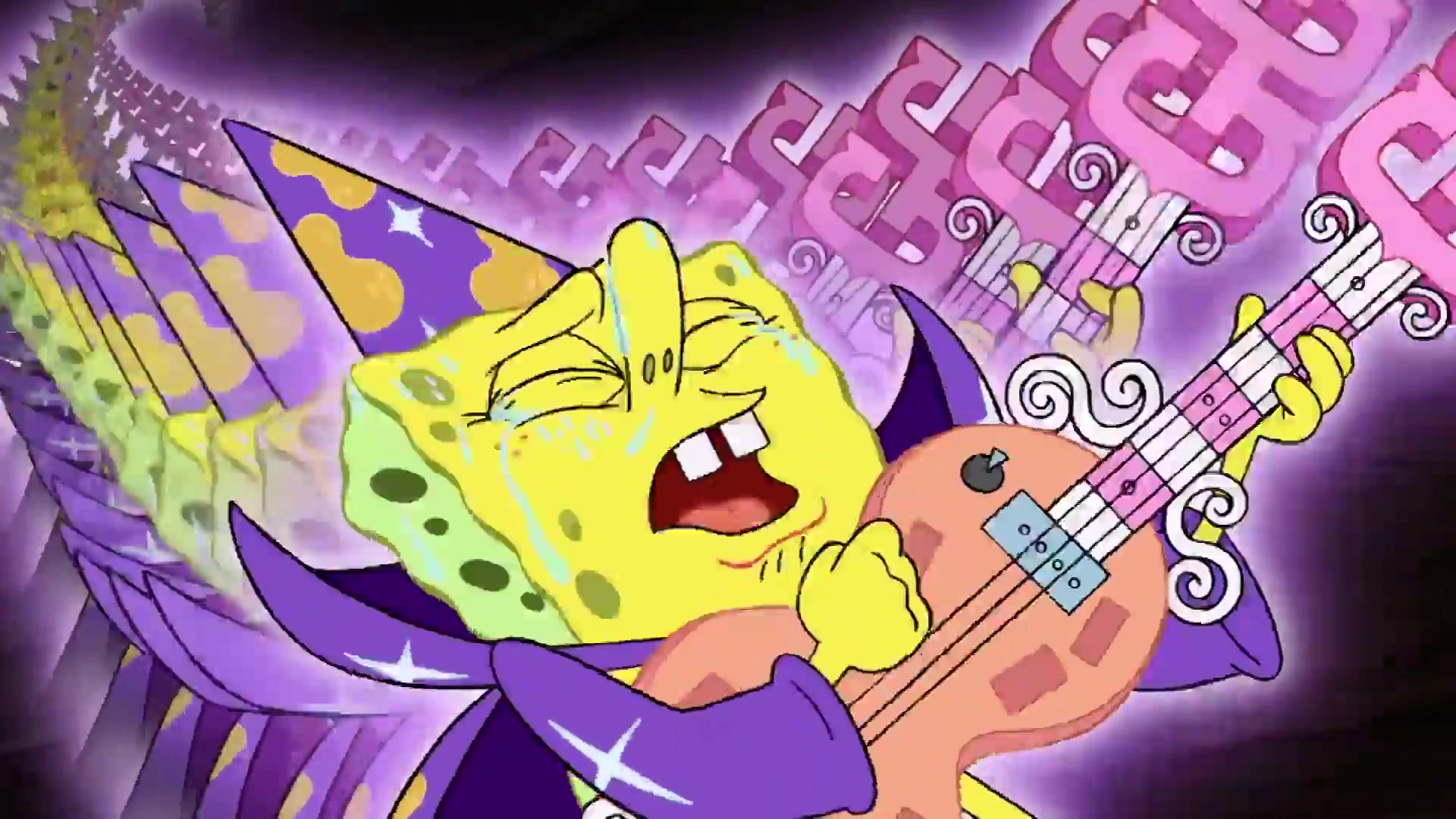 当海绵宝宝拿起吉他弹起了芒种_哔哩哔哩 (゜-゜)つロ 干杯~-bilibili