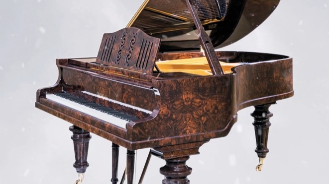 博兰斯勒皇室御用系列kaiser wilhelm ||德皇威廉二世定制三角钢琴