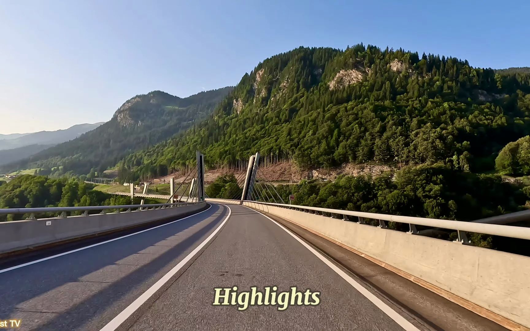 [图]【4K超清】瑞士车旅 达沃斯至朗夸特 Driving in SWISS ( Davos to Landquart ) 4K